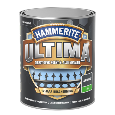 Hammerite Ultima Mat | Antraciet | 750ml - 5566472
