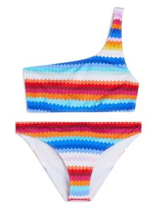 Missoni maillot de bain à imprimé zig-zag - Bleu