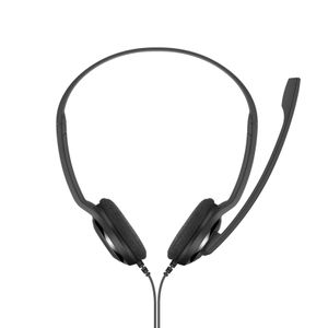 EPOS PC 8 USB On Ear headset Computer Kabel Stereo Zwart Microfoon uitschakelbaar (mute), Volumeregeling