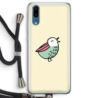 Birdy: Huawei P20 Transparant Hoesje met koord