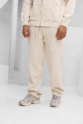 Croyez Fluffy Essence Knit Sweatpants Heren Lichtbruin - Maat XS - Kleur: Lichtbruin | Soccerfanshop