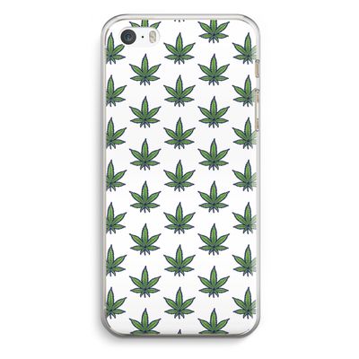 Weed: iPhone 5 / 5S / SE Transparant Hoesje