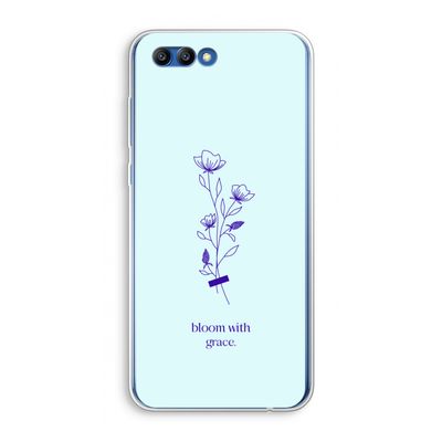 Bloom with grace: Honor 10 Transparant Hoesje