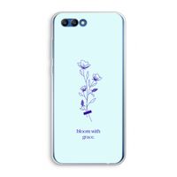 Bloom with grace: Honor 10 Transparant Hoesje