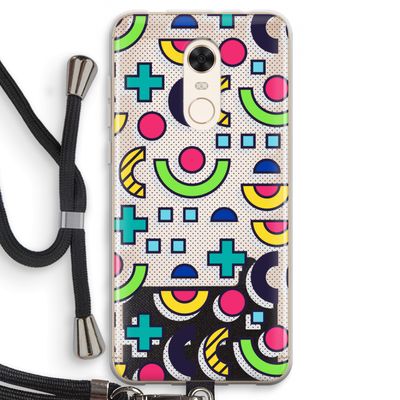 8-bit N°6: Xiaomi Redmi 5 Transparant Hoesje met koord