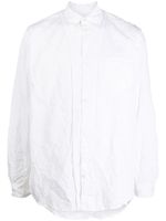 Undercover chemise en coton à manches longues - Blanc - thumbnail