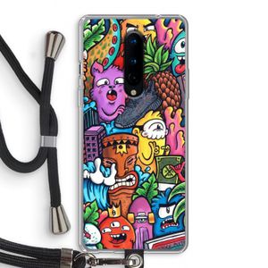 Vexx Mixtape: OnePlus 8 Transparant Hoesje met koord
