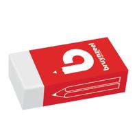 Bruynzeel Vlakgum middelgroot - 36 stuks - thumbnail