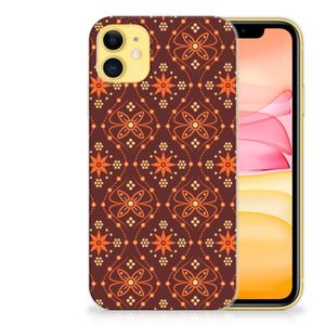 Apple iPhone 11 TPU bumper Batik Brown