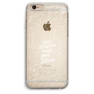 Good stories: iPhone 6 Plus / 6S Plus Transparant Hoesje