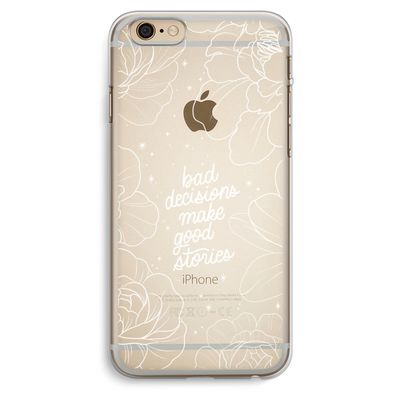 Good stories: iPhone 6 Plus / 6S Plus Transparant Hoesje
