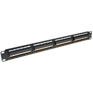 ACT Patchpaneel CAT6 unshielded 24 poorten 45°