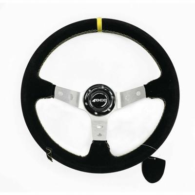 Race stuurwiel OCC Motorsport OCCVOL001 Zwart Ø 35 cm Suède