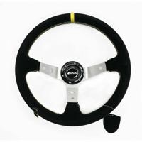 Race stuurwiel OCC Motorsport OCCVOL001 Zwart Ø 35 cm Suède