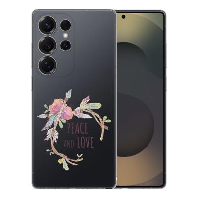 TPU Hoesje Samsung Galaxy S25 Ultra - Boho Text Backcover