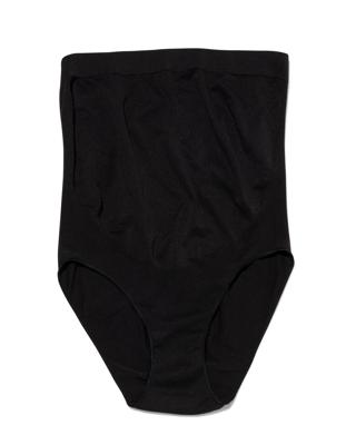 HEMA Zwangerschapsslip naadloos zwart (zwart)