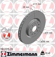 Remschijf Coat Z 110221520
