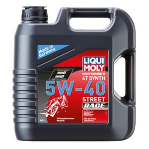 LIQUI MOLY 5W-40 synthetisch Street Race, Motorolie 4T, 4L