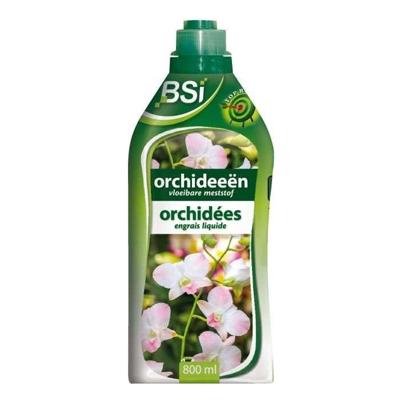 Vloeibare meststof voor Orchideeën - BSI - Stimuleert de bloei - Met Spoorelementen en Chelaten - 800 ml