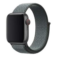 Apple Watch SE 3 Bandje Osvo - Geweven - Nylon - Storm Grijs -