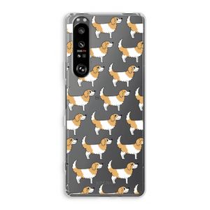 Doggy: Sony Xperia 1 III Transparant Hoesje