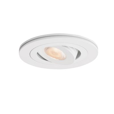 Inbouwspot BWS Norma Mini LED 6x3.2 cm Mat Wit