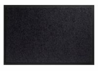 schoonloopmat Twister black 60x80