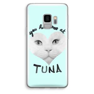 You had me at tuna: Samsung Galaxy S9 Transparant Hoesje