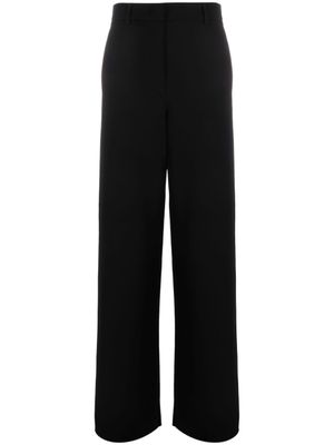 Giorgio Armani pantalon de tailleur à coupe ample - Noir