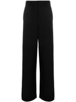 Giorgio Armani pantalon de tailleur à coupe ample - Noir