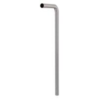 Differnz vloerbuis 75 cm x 22 cm mat chroom