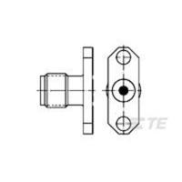 TE Connectivity TE AMP RF - Special Miniature Connectors 1060031-1 1 stuk(s) Tray