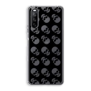 Musketon Skulls: Sony Xperia 10 III Transparant Hoesje
