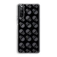 Musketon Skulls: Sony Xperia 10 III Transparant Hoesje