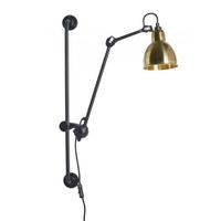 DCW Editions Lampe Gras N210 Round Wandlamp - Messing