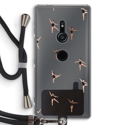 Dancing #1: Sony Xperia XZ2 Transparant Hoesje met koord