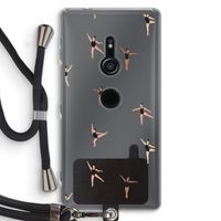 Dancing #1: Sony Xperia XZ2 Transparant Hoesje met koord