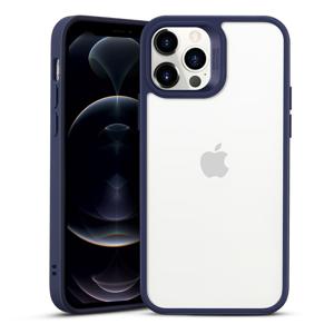 iPhone 12 Pro Max Classic Hybrid Shock-Absorbing Phone Case Navy Blue