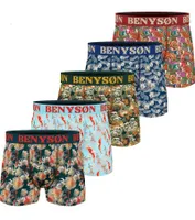 Benyson 5-pack - Heren boxershorts Viscose  - Autumn - thumbnail