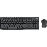 Logitech MK295 Silent Zwart