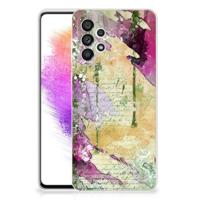 Smartphone hoesje Samsung Galaxy A73 5G Letter Painting
