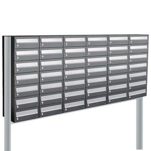 Allux Hive Set 6-Breed, 7-Hoog Op Statief Antraciet - 40030065_6x7s
