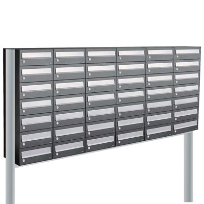 Allux Hive Set 6-Breed, 7-Hoog Op Statief Antraciet - 40030065_6x7s