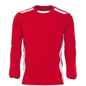 Hummel 111114 Club Shirt l.m. - Red-White - S