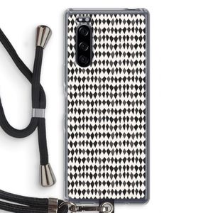 Crazy shapes: Sony Xperia 5 Transparant Hoesje met koord