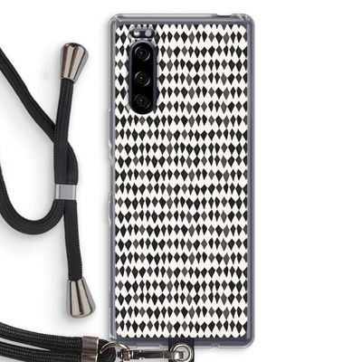Crazy shapes: Sony Xperia 5 Transparant Hoesje met koord
