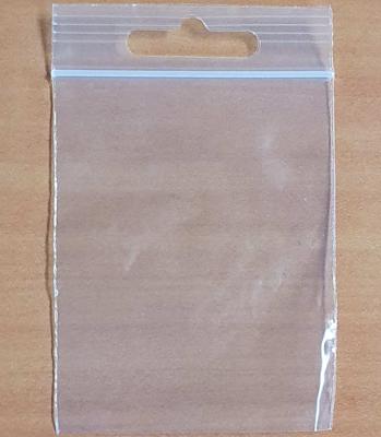 100 Gripzakjes met eurosleuf 60 x 80 mm 50 micron