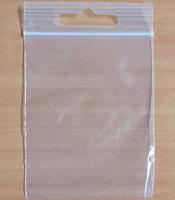 100 Gripzakjes met eurosleuf 60 x 80 mm 50 micron