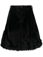 Comme des Garçons Homme Plus short à design plissé - Noir