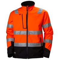 Helly Hansen Workwear Alna softshell jas 74094 oranje/zwart - maat XXL